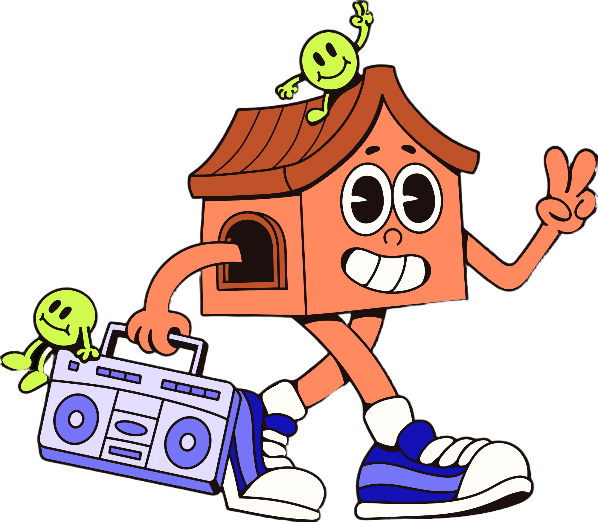 Casa Housin, mascote da Station Housin